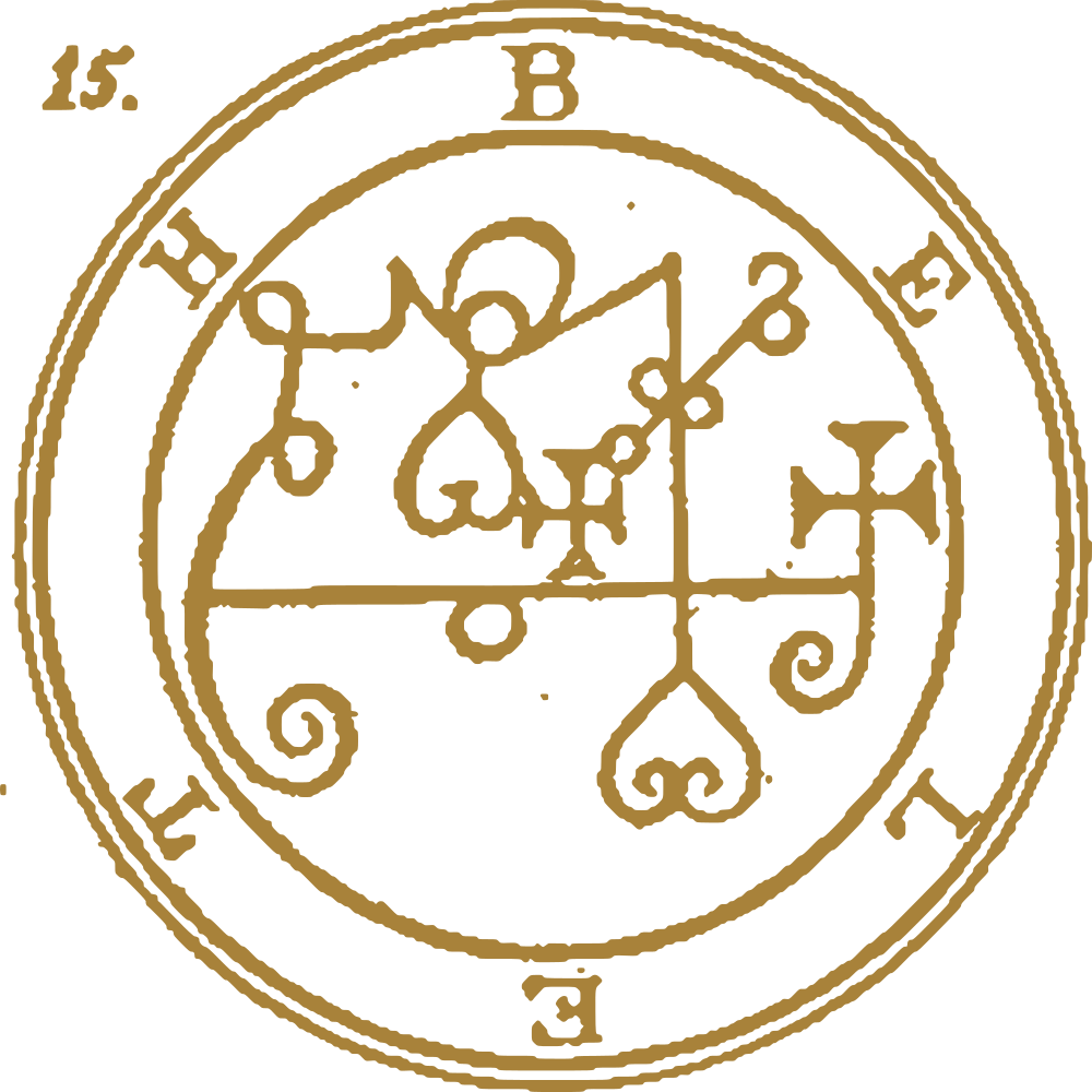 Beleth pecsétje az Ars Goetia katalógusából