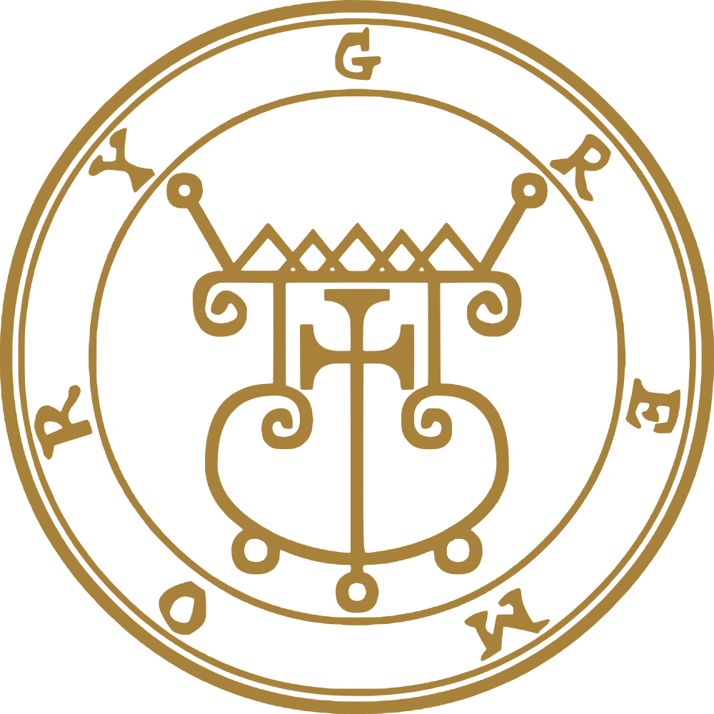 Gremory pecsétje az Ars Goetia katalógusából